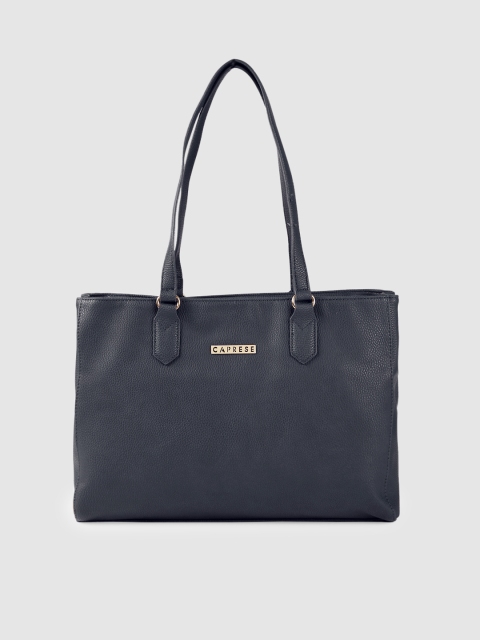 

Caprese Blue Solid Shoulder Bag