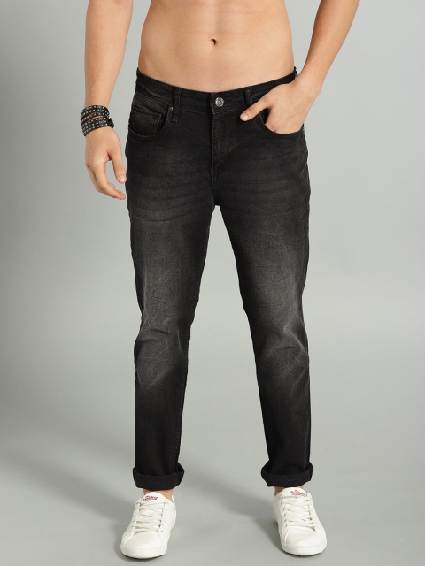 

Roadster Men Black Skinny Fit Mid-Rise Clean Look Stretchable Jeans