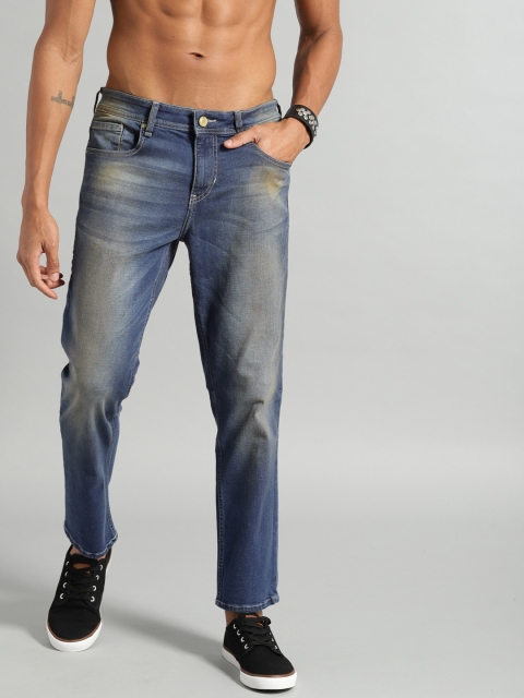 

Roadster Men Blue Slim Tapered Fit Mid-Rise Clean Look Stretchable Jeans