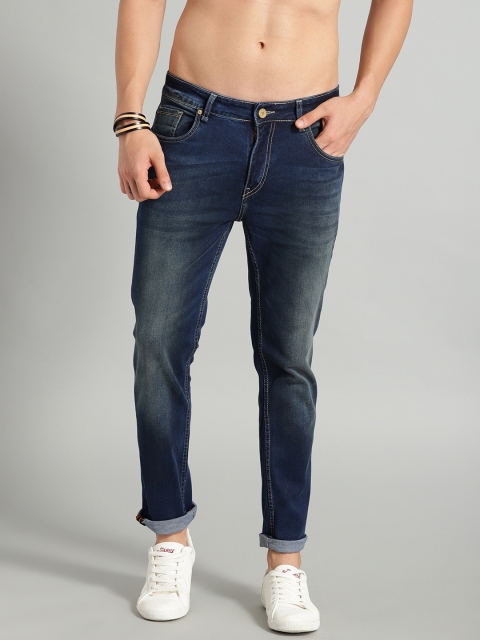 

Roadster Men Blue Skinny Fit Mid-Rise Clean Look Stretchable Jeans