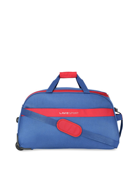 

Lavie Sport Unisex Navy Blue Solid Medium Duffel Bag
