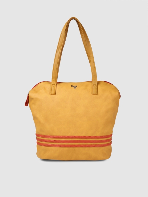 

Baggit Yellow Solid Shoulder Bag