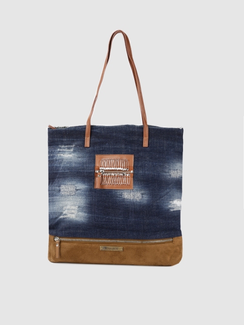 

Baggit Blue Solid Shoulder Bag