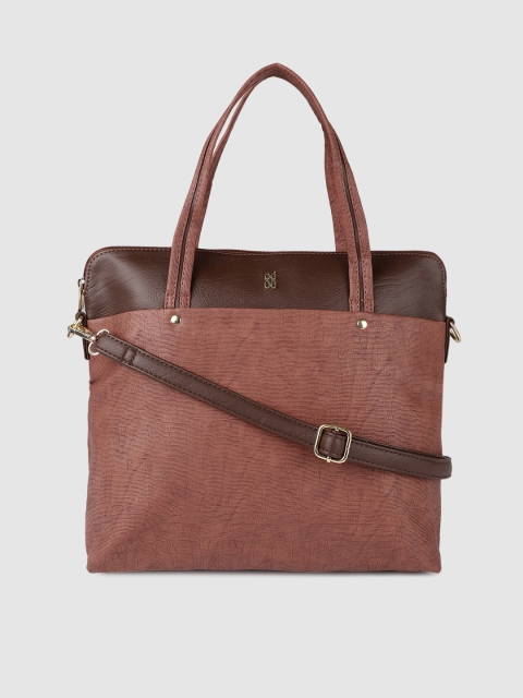

Baggit Pink Solid Handheld Bag