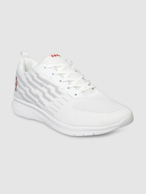 

U.S. Polo Assn. Men Off-White RUFINO Active Running Shoes