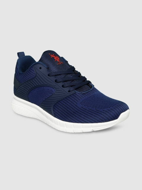 Men Navy Blue TURMERO Active Walking Shoes