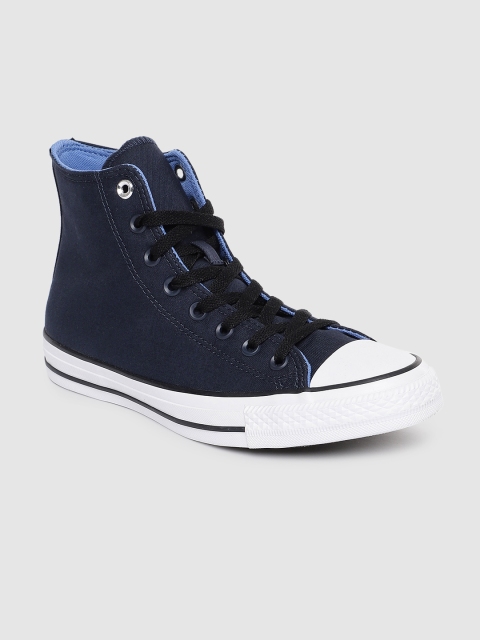 

Converse Unisex Blue Mid-Top Sneakers