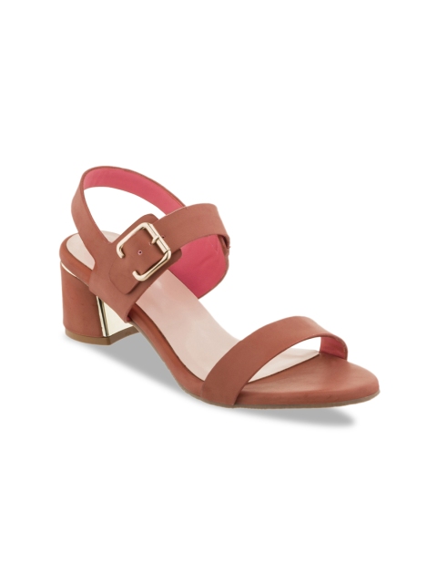 

Sherrif Shoes Women Pink Solid Heels
