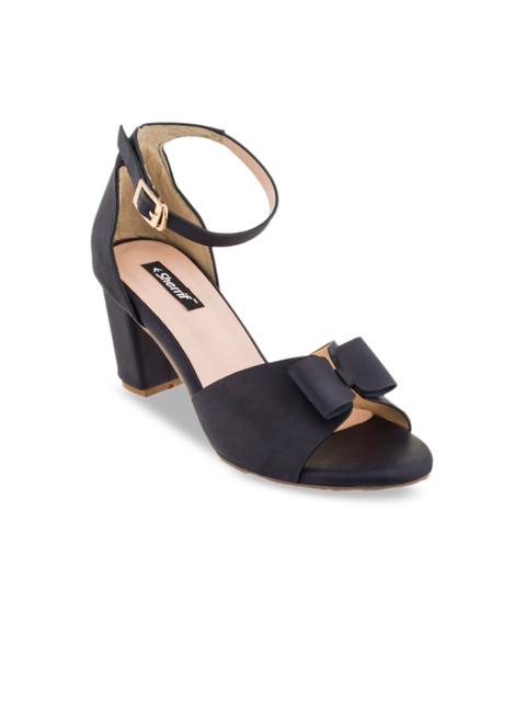 

Sherrif Shoes Women Navy Blue Solid Heels