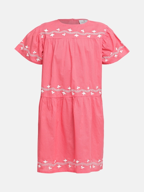 

Oxolloxo Girls Red Solid Tunic