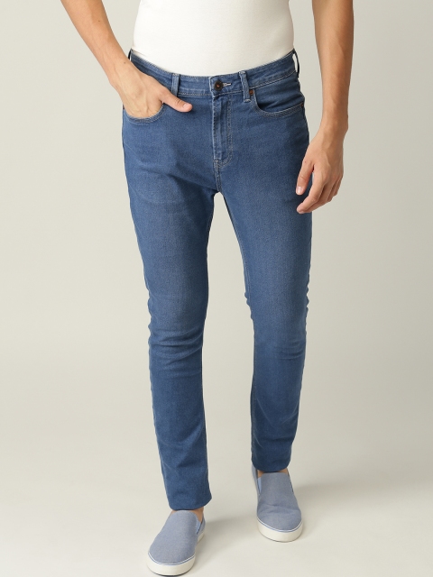 

United Colors of Benetton Men Blue Mid-Rise Clean Look Stretchable Jeans