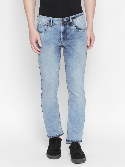 

Basics Men Blue Regular Fit Low-Rise Clean Look Stretchable Jeans