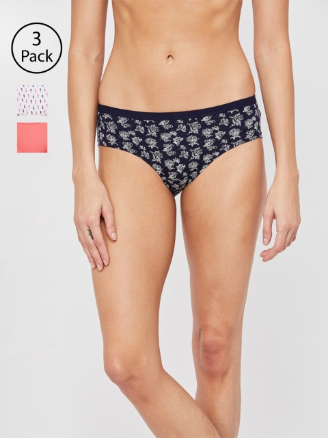 

Ginger by Lifestyle Women Pack of 3 Assorted Hipster Briefs 8903732724119