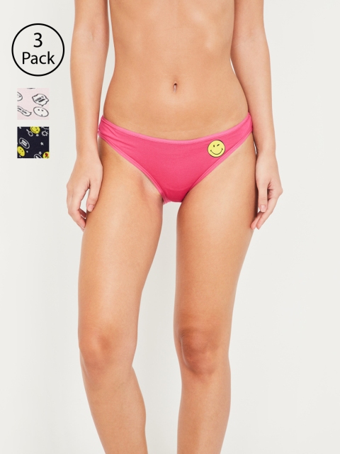 

Ginger by Lifestyle Women Pack of 3 Assorted Bikini Briefs 8903742132287