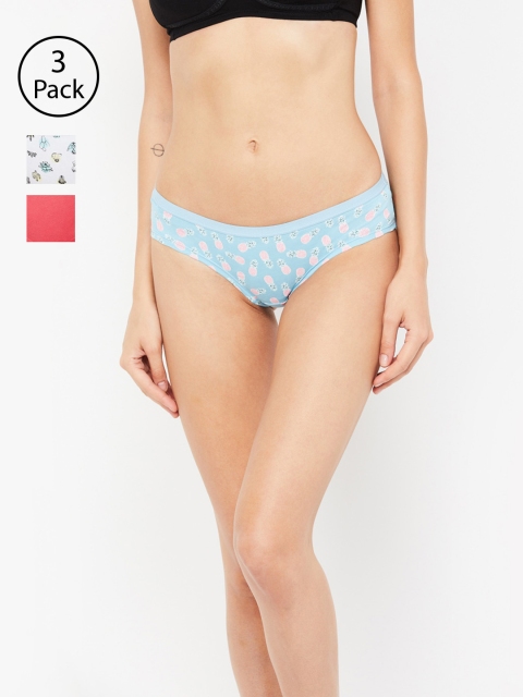 

Ginger by Lifestyle Women Pack of 3 Assorted Hipster Briefs 8903732807935