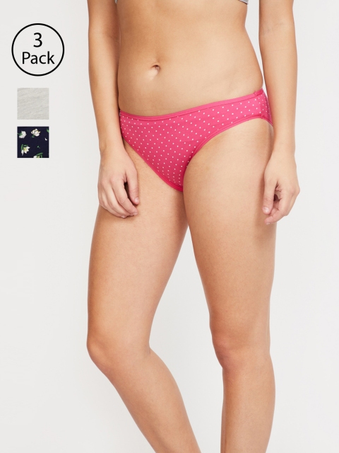 

Ginger by Lifestyle Women Pack of 3 Assorted Bikini Briefs 8903732807539