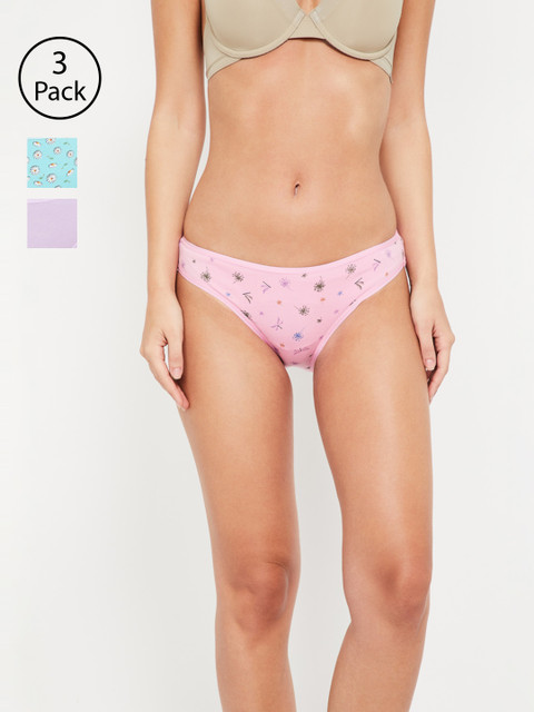 

Ginger by Lifestyle Women Pack of 3 Assorted Bikini Briefs 8903732807546