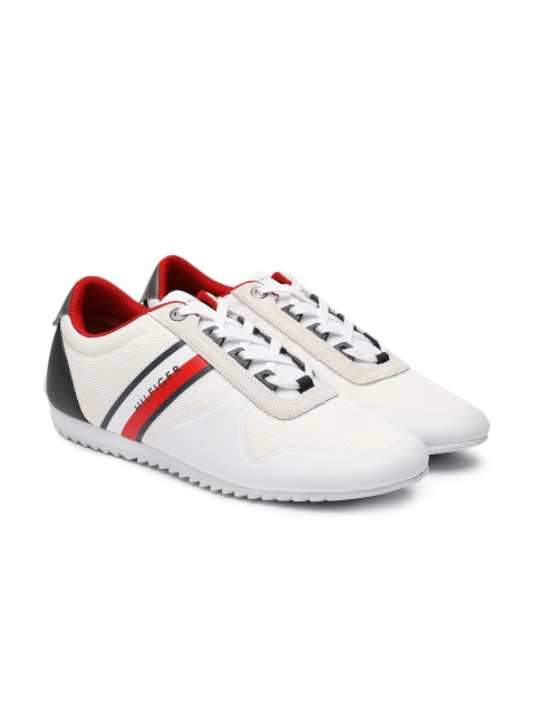

Tommy Hilfiger Men Off-White Sneakers