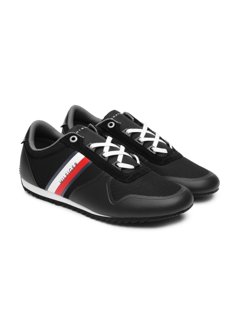 

Tommy Hilfiger Men Black Sneakers