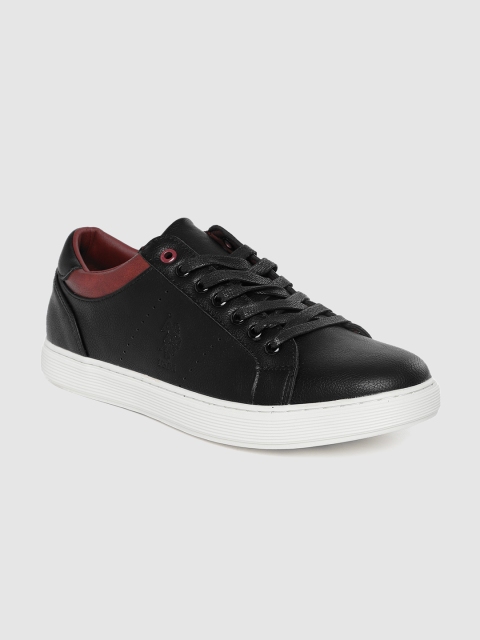 

U.S. Polo Assn. Men Black Sneakers