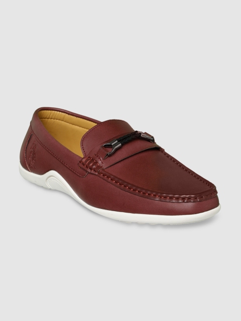 

U.S. Polo Assn. Men Burgundy Loafers