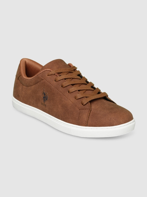 

U.S. Polo Assn. Men Tan Sneakers