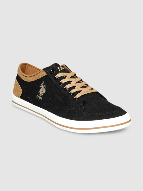 

U.S. Polo Assn. Men Black Sneakers