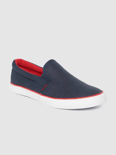 

U.S. Polo Assn. Men Navy Blue Slip-On Sneakers
