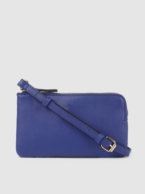 

Accessorize Blue Solid Purse