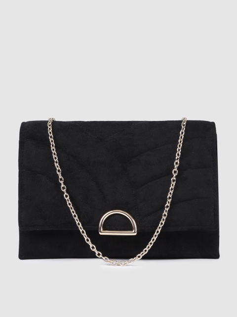 

Accessorize Black Solid Sling Bag