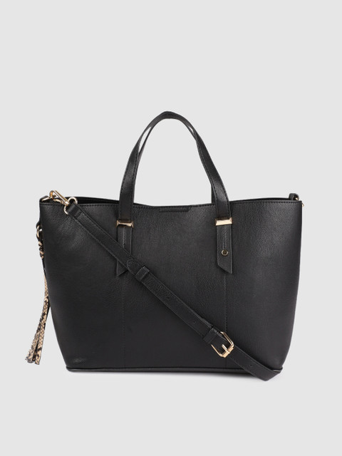 

Accessorize Women Black Solid Handheld Bag