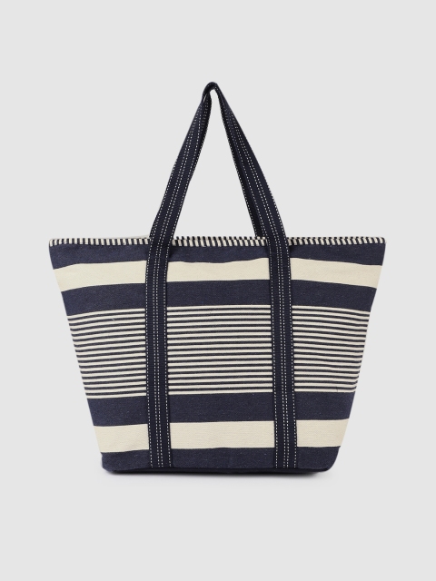 

Accessorize Navy Blue Colourblocked Shoulder Bag