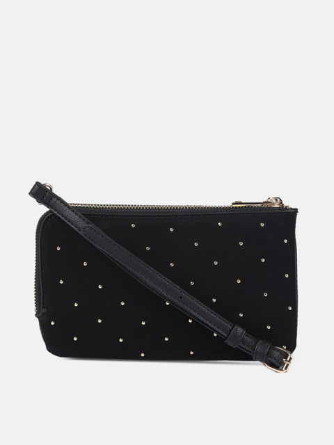 

Accessorize Black Solid Clutch