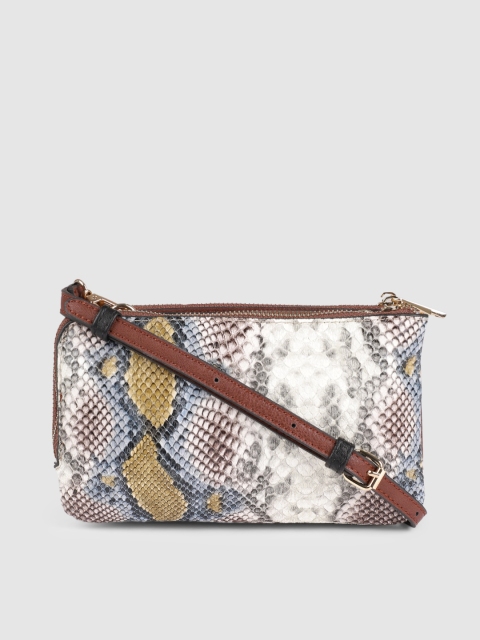 

Accessorize Multicoloured Snake Print Sling Bag, Multi