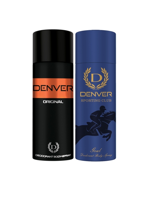 

Denver Men Set of 2 Deodorant, Black