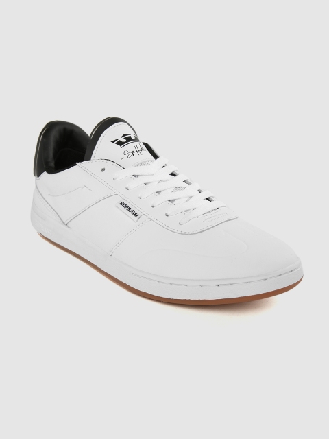 

Supra Men White Leather Elevate Sneakers