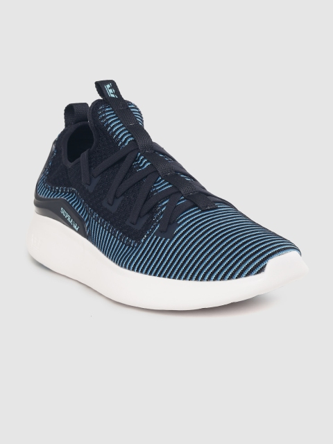 

Supra Men Blue Factor Striped Sneakers