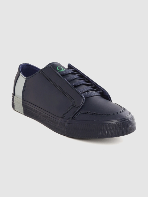 

United Colors of Benetton Men Navy Blue Sneakers