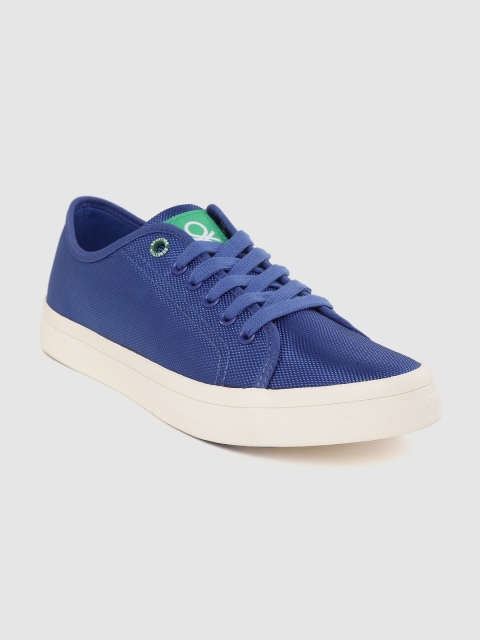 

United Colors of Benetton Men Blue Sneakers