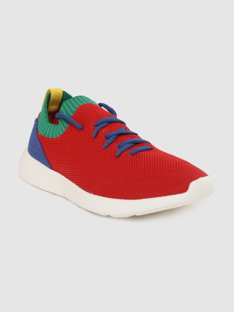 

United Colors of Benetton Men Red Sneakers