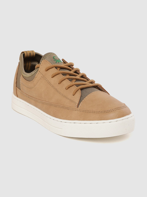 

United Colors of Benetton Men Brown Sneakers