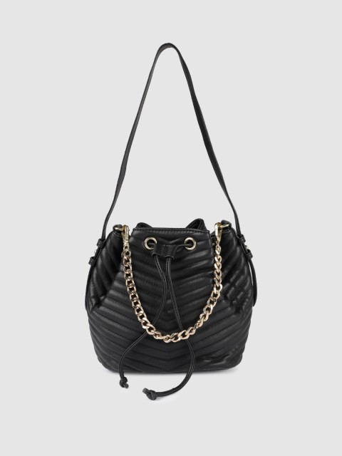 

Steve Madden Black Solid Shoulder Bag