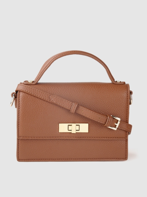 

Steve Madden Brown Solid Satchel