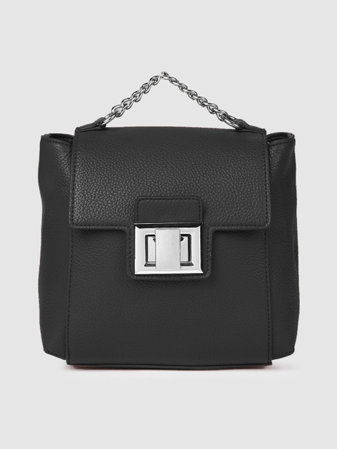 

Steve Madden Women Black Textured Backpack