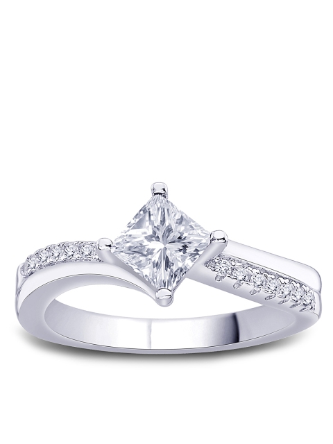 

Peora Rhodium-Plated Sterling Silver Ring