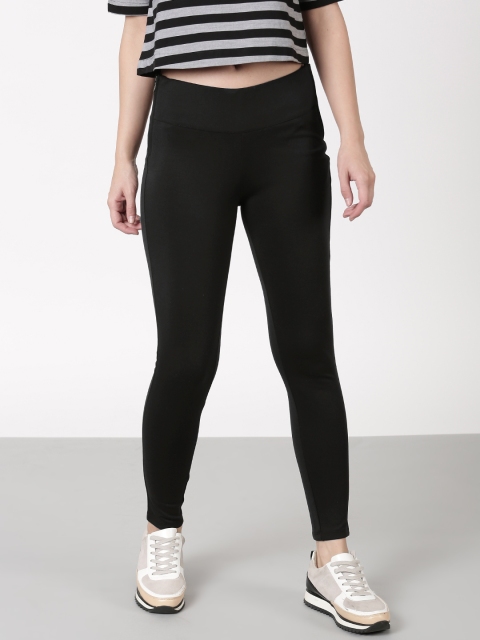 

ETHER Black Four-Way Stretch Trousers