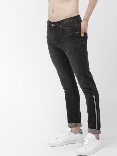 

Harvard Men Black Skinny Fit Mid-Rise Clean Look Stretchable Jeans