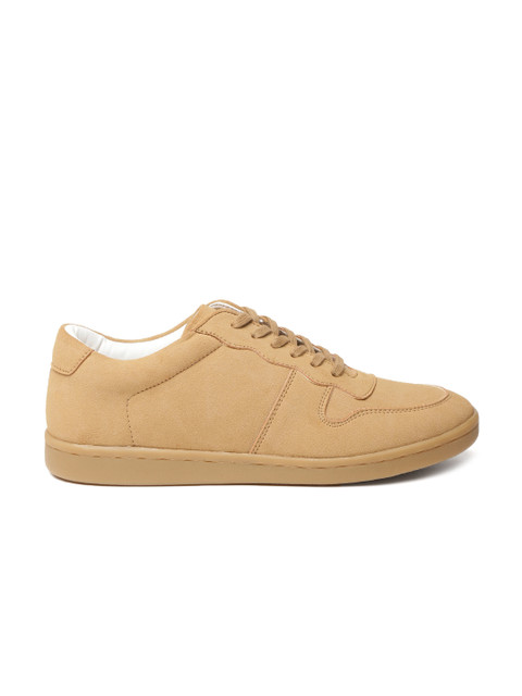 

ether Men Beige Sneakers