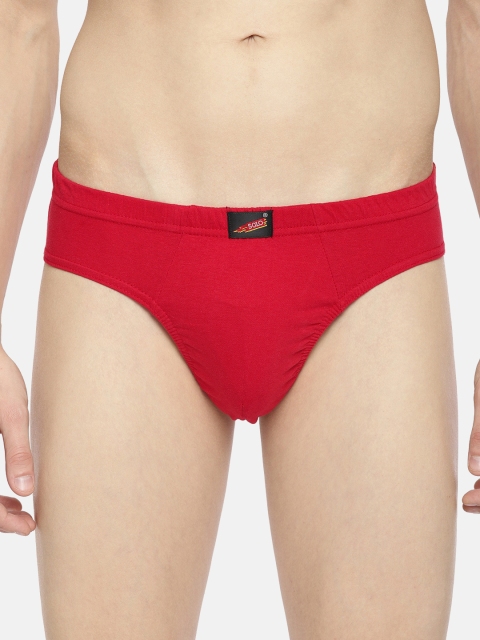 

SOLO Men Red Solid Briefs