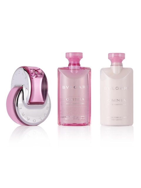 

Bvlgari Women Pink Sapphire Gift Set (EDT 65ml+Shower Gel 75ml+Body Lotion 75ml)